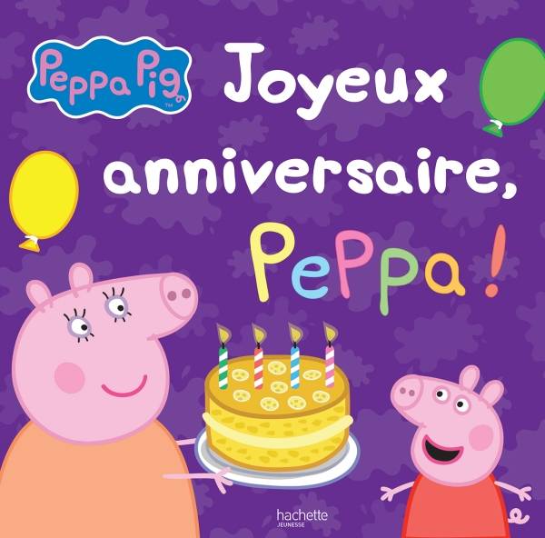 Carte anniversaire peppa pig 2ans