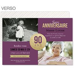 Creer carte invitation anniversaire 60 ans