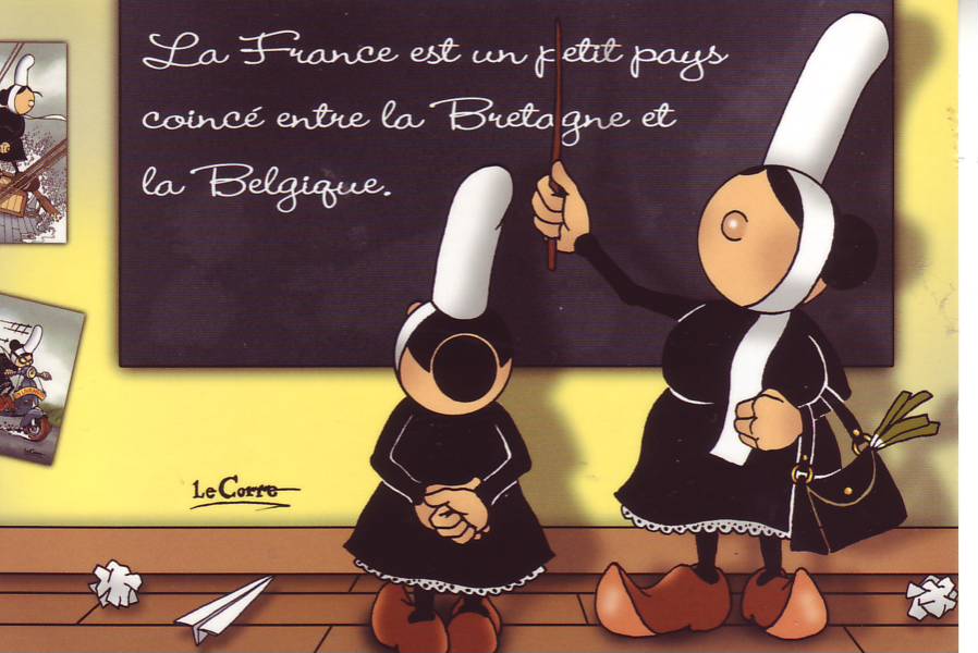 Carte anniversaire bretonne humoristique