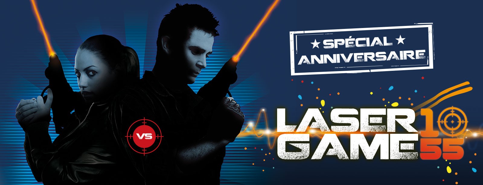 Carte invitation anniversaire à imprimer laser game