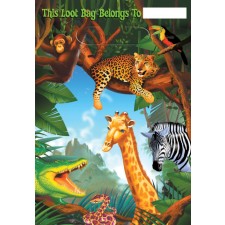 Carte anniversaire safari