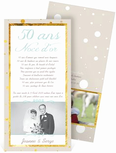 Texte invitation anniversaire 50 ans de mariage