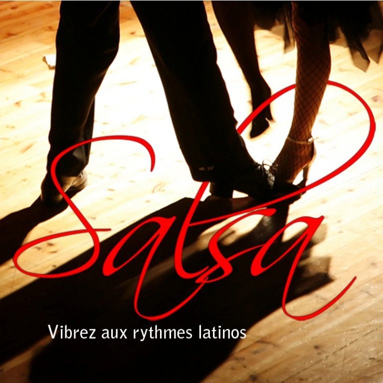 Carte anniversaire danseur salsa