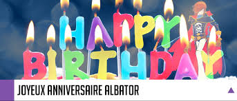Carte anniversaire albator