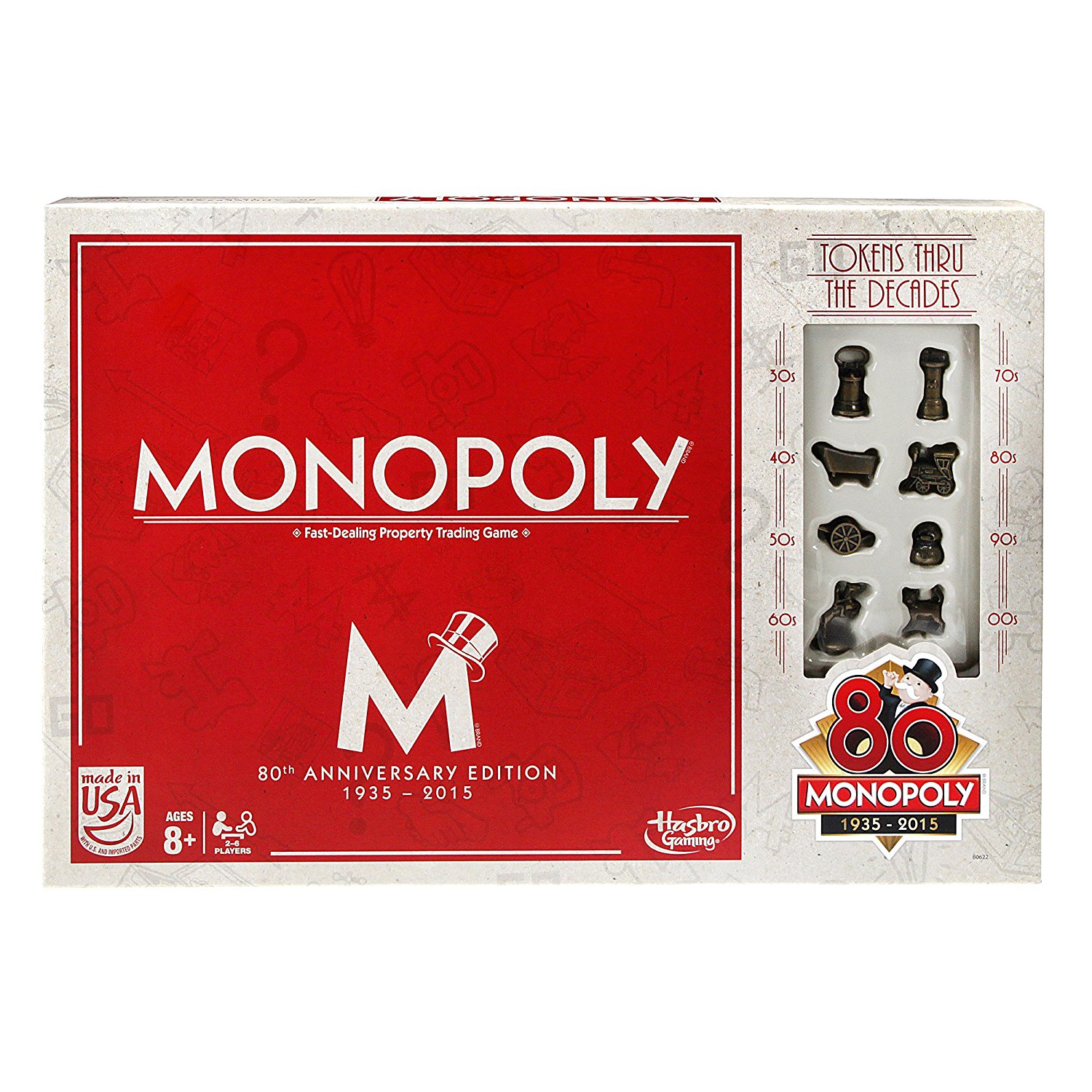 Carte chance monopoly anniversaire