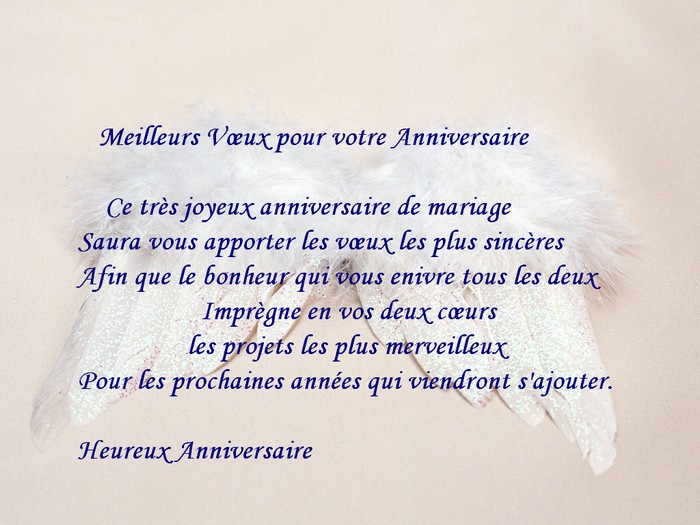 Texte pour carte anniversaire 50 ans mariage