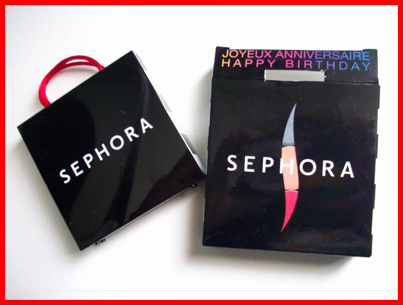 Sephora cadeau anniversaire carte black