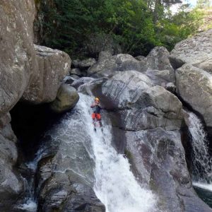 Carte anniversaire canyoning
