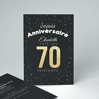 Carte invitation anniversaire 30 ans à imprimer gratuite