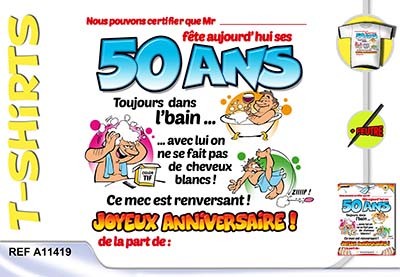 Texte invitation anniversaire 50 ans gratuite