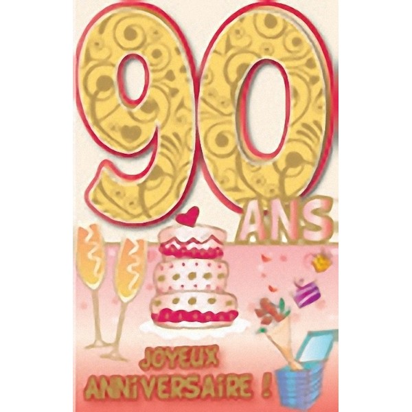 Texte carte invitation anniversaire 90 ans