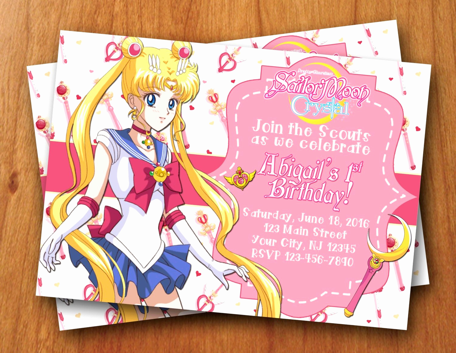 Carte invitation anniversaire manga gratuite