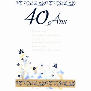 Texte carte anniversaire 55 ans