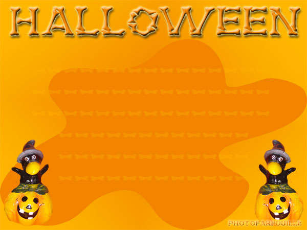 Carte d invitation anniversaire thème halloween a imprimer