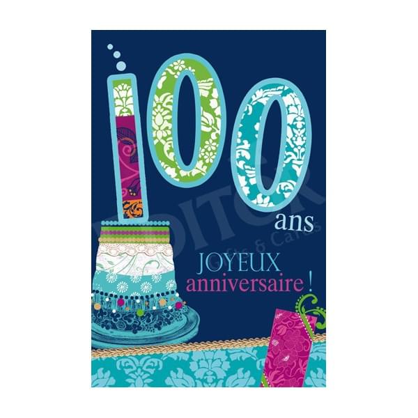 Texte anniversaire 100ans