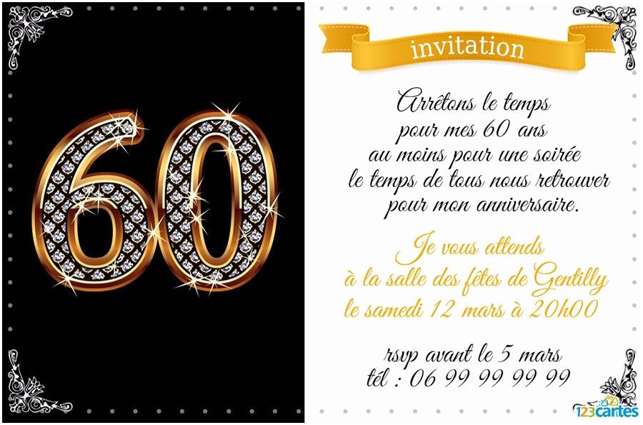 Texte invitation anniversaire 30 ans et 60 ans