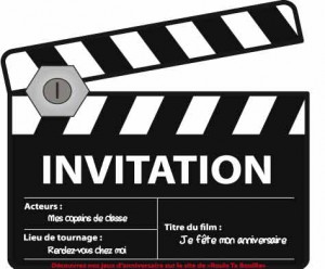 Carte invitation anniversaire fille 12 ans gratuite à imprimer - Jlfavero