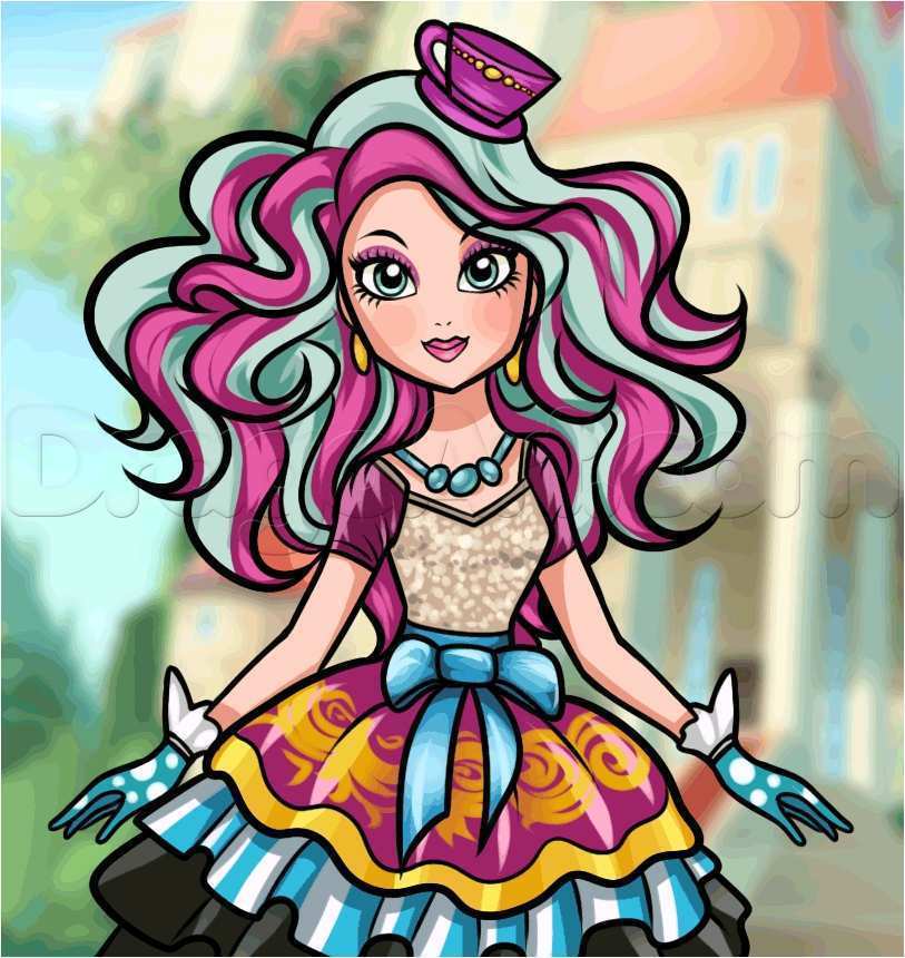 Carte anniversaire ever after high