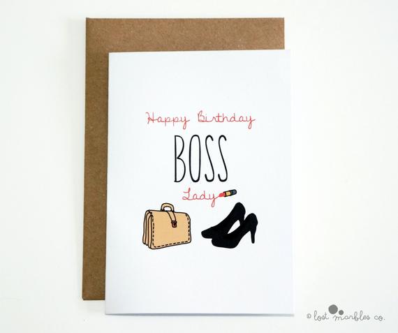 Carte joyeux anniversaire patron
