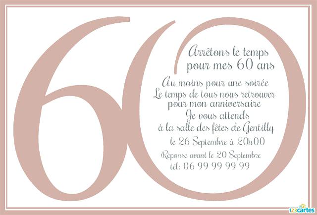 Texte pour carte d'invitation anniversaire 80 ans