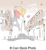 Carte anniversaire le parisien