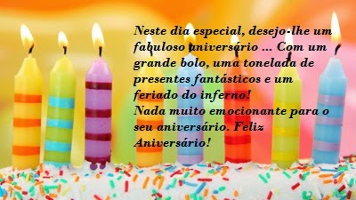 Message anniversaire en portugais