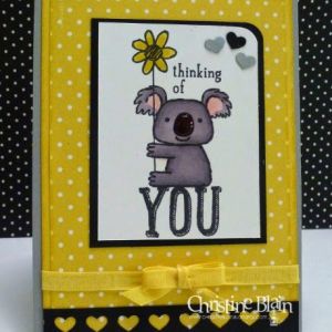 Modele carte anniversaire stampin up