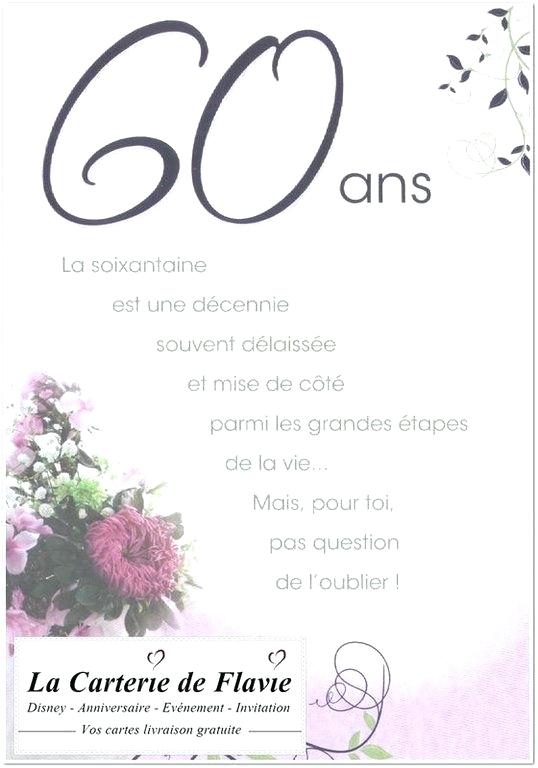 Texte anniversaire femme 60ans