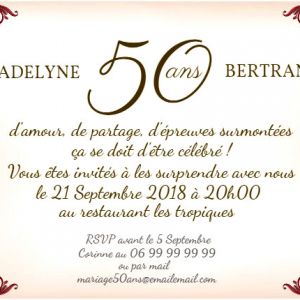 Texte pour carte anniversaire 60 ans de mariage