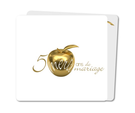 Texte carte anniversaire 50 ans mariage