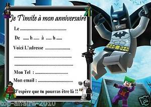 Message anniversaire batman