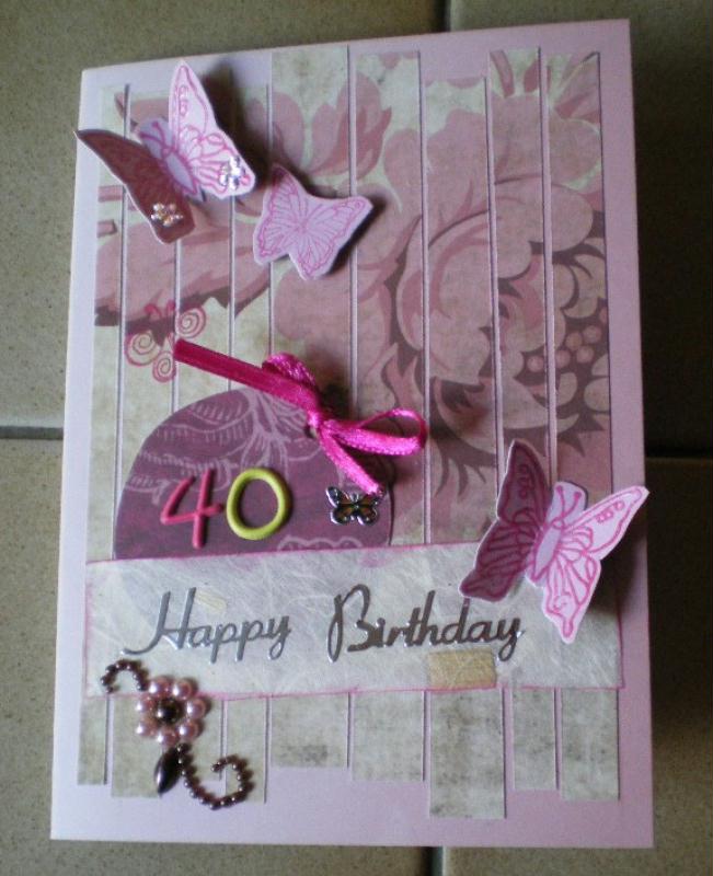 Scrap carte anniversaire 60 ans