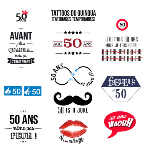 Texte anniversaire 50 ans fifty fifty