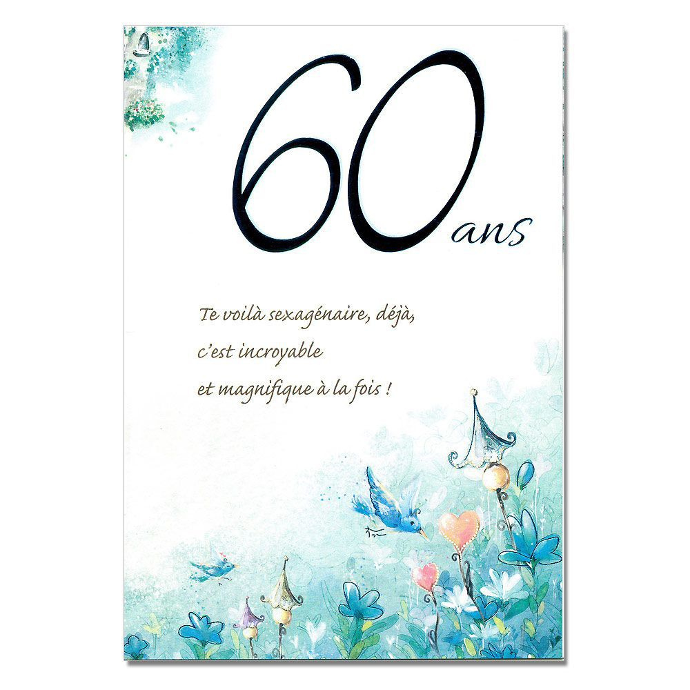 Texte anniversaire des 60 ans