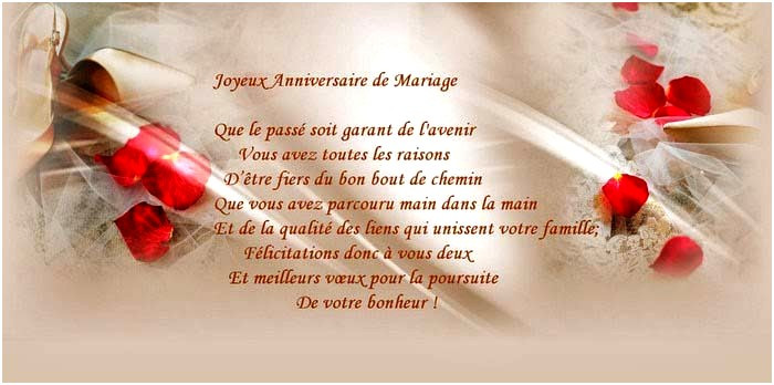 50ème anniversaire de mariage texte