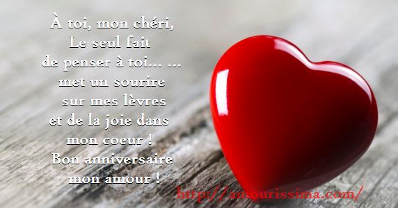 Message Bon Anniversaire Mon Amour Jlfavero